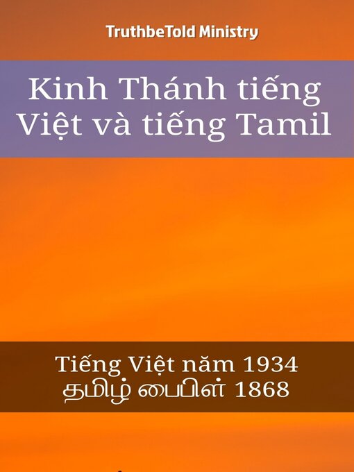 Title details for Kinh Thánh tiếng Việt và tiếng Tamil by Truthbetold Ministry - Available